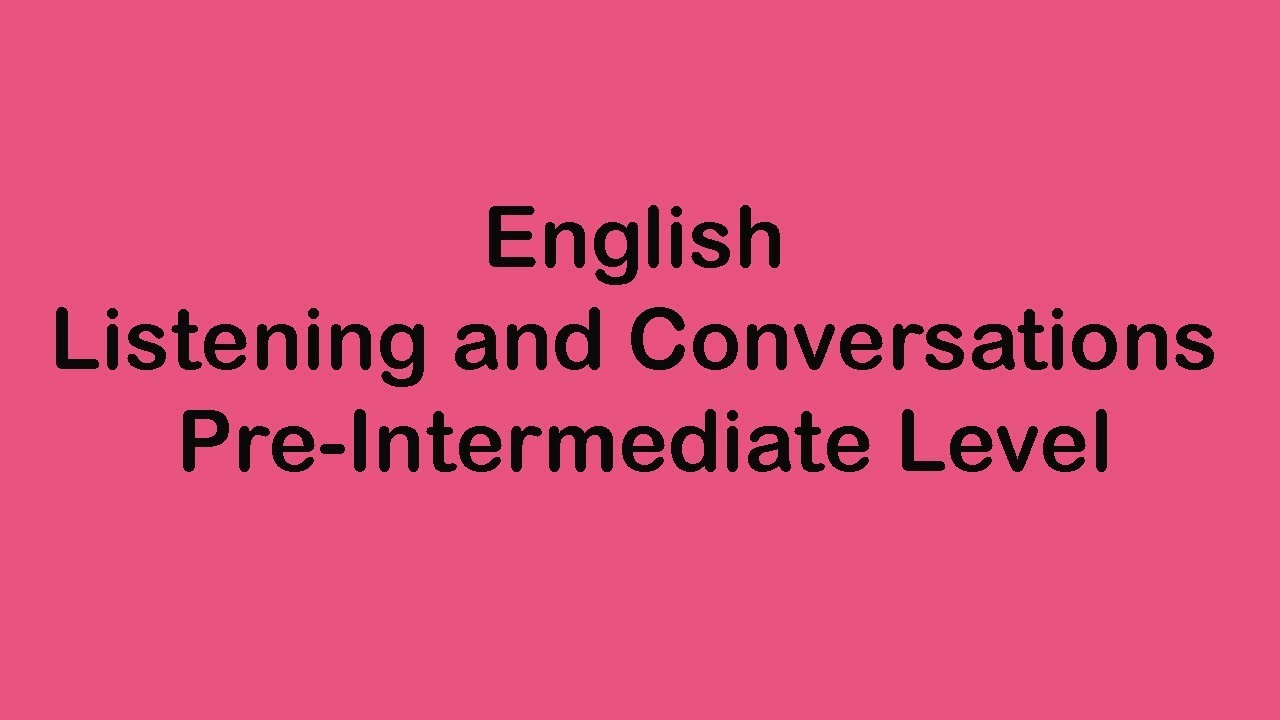 English reading exercises intermediate
